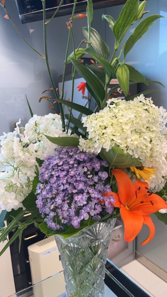 祝いの花