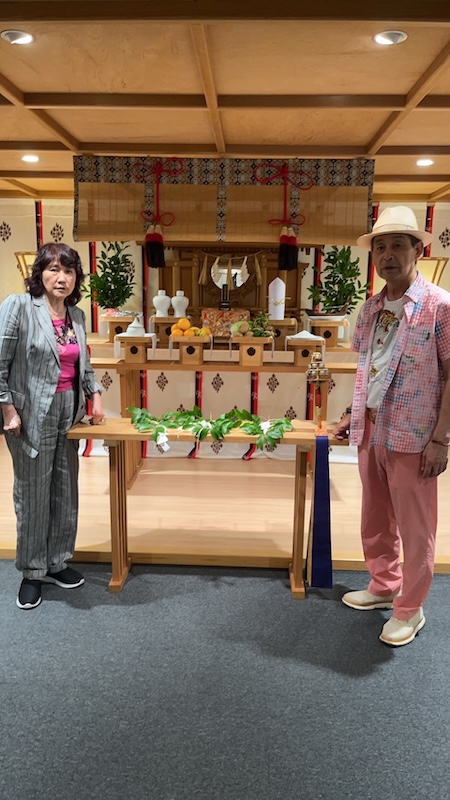 お参りの様子