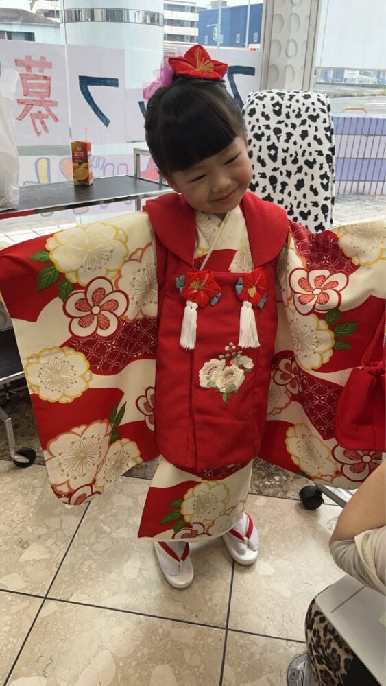 七五三のお支度