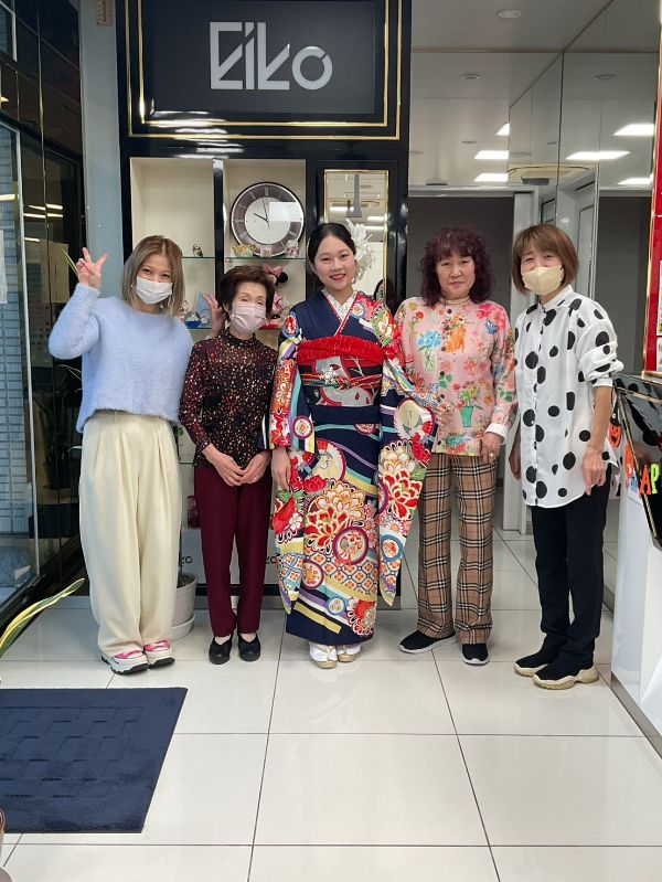 姪っ子さんの成人式前撮り