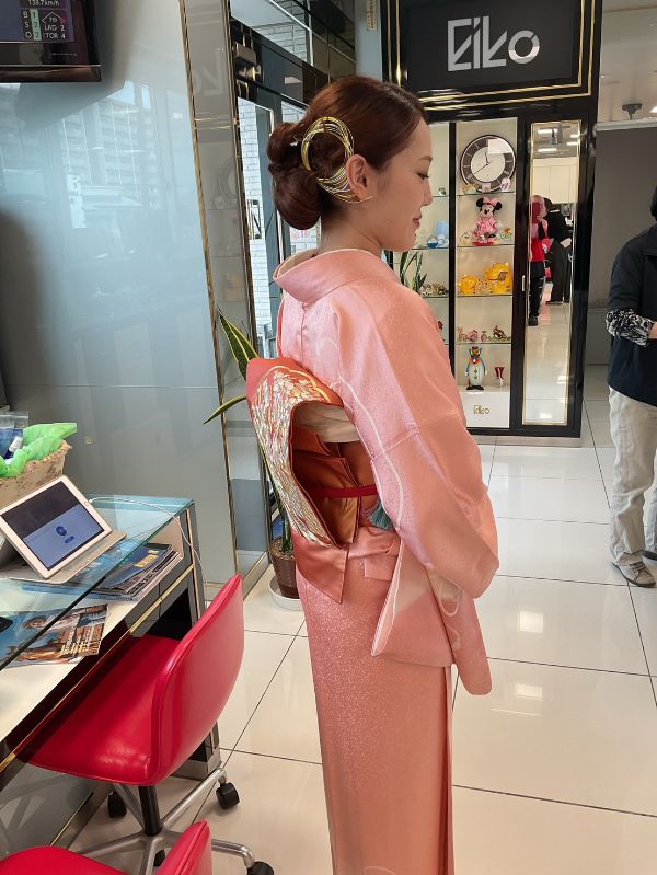 お宮参りの着付け