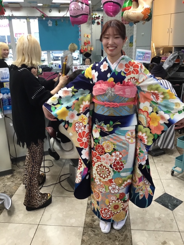 成人式前撮りのお支度