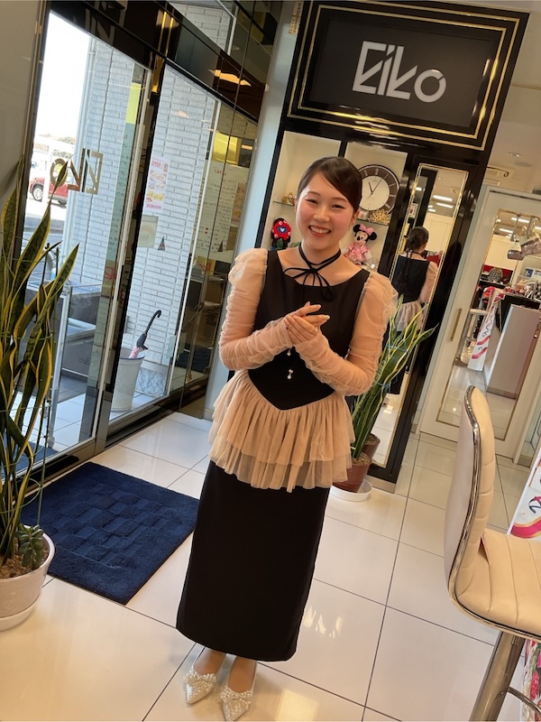 パーティ用のヘアセット