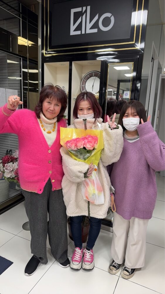 スタッフ金高の誕生日のお祝い