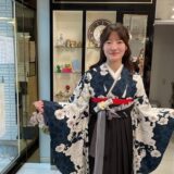 卒業式袴の着付け