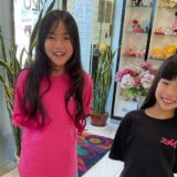 夏休み限定カットで。笑顔の姉妹
