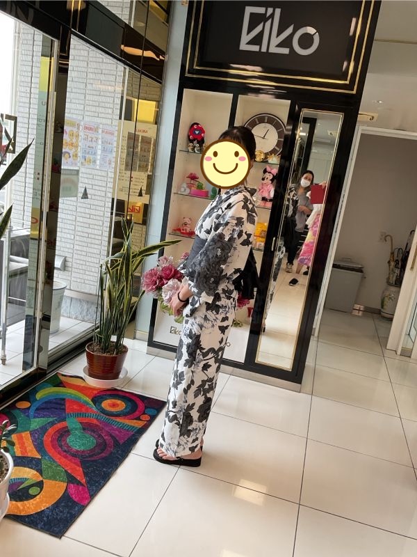 青春真っ盛りの着付け