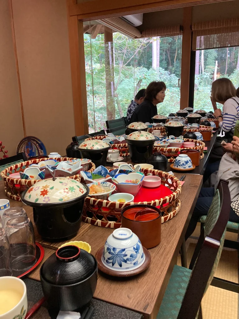 親睦会での会食